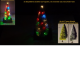 LED bestückter Weihnachtsbaum anschlussfertig
