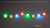 LED-Lichterkette ein und mehrfarbig