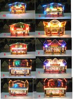 LED equipped fairground rides Faller and other manufacturers