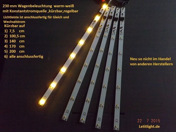 Start Kit LED Waggonbeleuchtung
