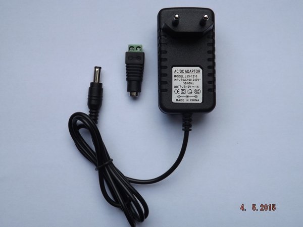 Transformer 12 Volt with plug adapter