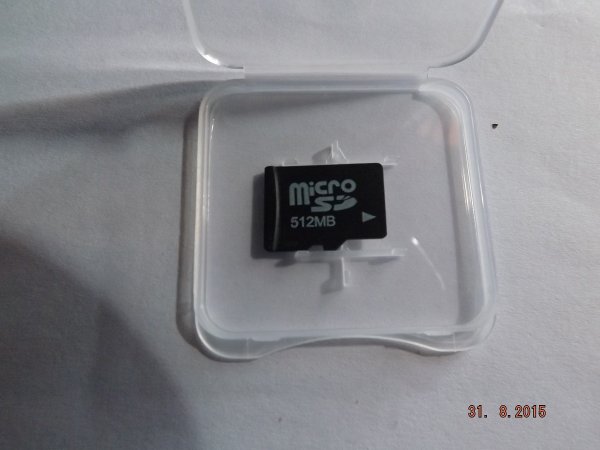 Micro SD card 512MB