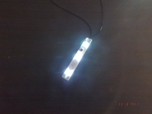 Hausbeleuchtung mit 3 LED -weiß regelbar