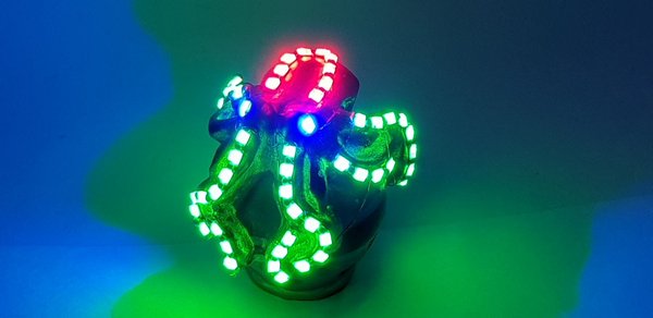 Kirmes Octopussy Lauflicht mit LED