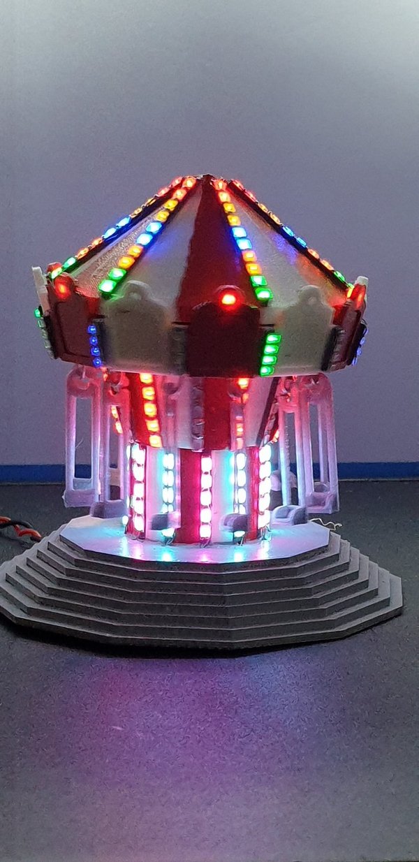 Karusell  lights avec motif lumineux 2